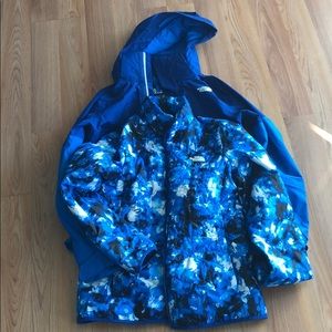 Two piece North Face winter jacket